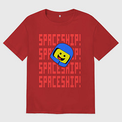 Мужская футболка оверсайз Spaceship