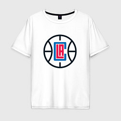 Мужская футболка оверсайз Los Angeles Clippers