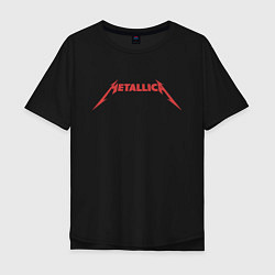 Футболка оверсайз мужская And Justice For All Metallica, цвет: черный