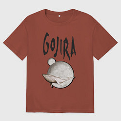 Мужская футболка оверсайз Gojira