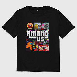 Мужская футболка оверсайз AMONG US GTA