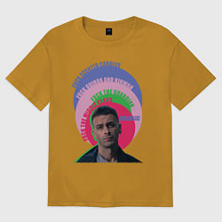 Мужская футболка оверсайз Brassic Fuck Quinoa Vinnie