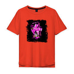 Футболка оверсайз мужская Killer Queen, цвет: рябиновый