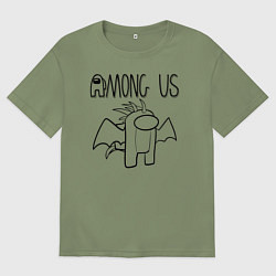 Мужская футболка оверсайз Among Us