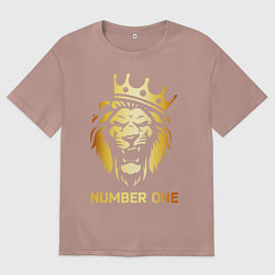 Мужская футболка оверсайз ЗОЛОТОЙ ЛЕВ