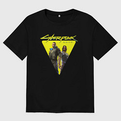 Мужская футболка оверсайз Cyberpunk 2077