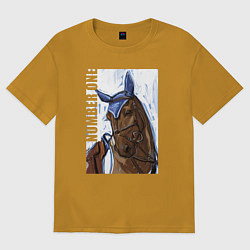 Мужская футболка оверсайз Number one