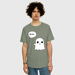 Футболка оверсайз мужская My boo, цвет: авокадо — фото 2