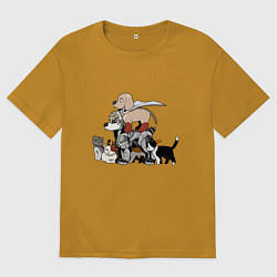 Мужская футболка оверсайз One Punch Man