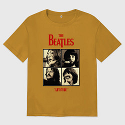Мужская футболка оверсайз The Beatles LET IT BE