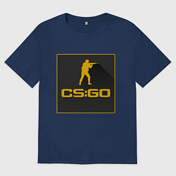 Мужская футболка оверсайз CS GO Z