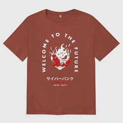 Мужская футболка оверсайз SAMURAI Cyberpunk 2077