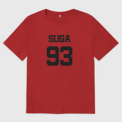 Мужская футболка оверсайз BTS - Suga 93