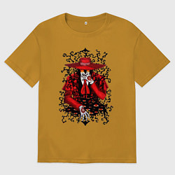 Мужская футболка оверсайз Hellsing Хеллсинг