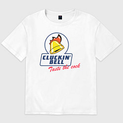 Футболка оверсайз мужская CLUCKIN BELL GTA, цвет: белый