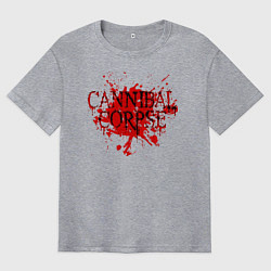 Мужская футболка оверсайз Cannibal Corpse
