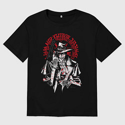 Мужская футболка оверсайз Хеллсинг, Алукард