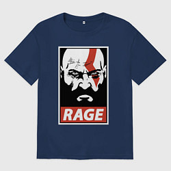 Мужская футболка оверсайз RAGE GOW