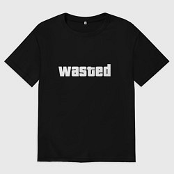 Мужская футболка оверсайз WASTED