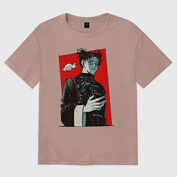 Мужская футболка оверсайз Чосо Магическая Битва Арт 03