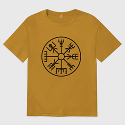 Мужская футболка оверсайз Вегвизир Гальдрастав Z