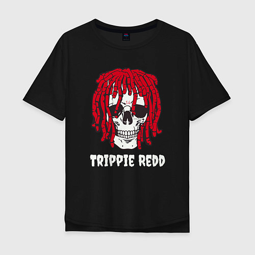 Мужская футболка оверсайз TRIPPIE REDD / Черный – фото 1