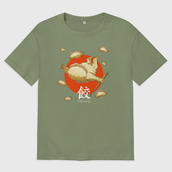 Мужская футболка оверсайз Jiaozi