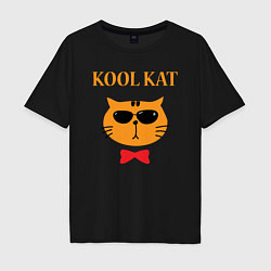 Футболка оверсайз мужская Kool kat, цвет: черный