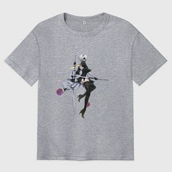 Мужская футболка оверсайз 2B Nier