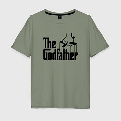 Футболка оверсайз мужская The Godfather, цвет: авокадо