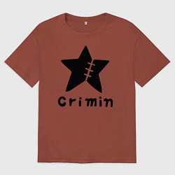 Мужская футболка оверсайз Crimin бренд One Piece