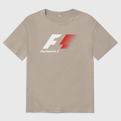 Мужская футболка оверсайз Formula 1