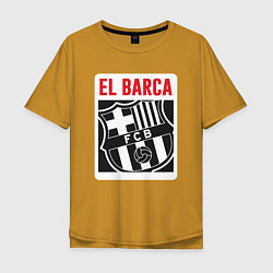 Мужская футболка оверсайз El Barca