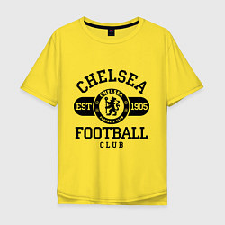Футболка оверсайз мужская Chelsea Football Club, цвет: желтый