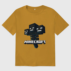 Мужская футболка оверсайз Визер Иссушитель Майнкрафт