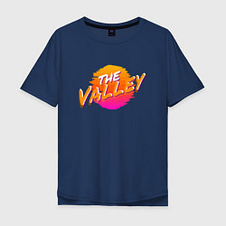 Футболка оверсайз мужская The Valley - Suns, цвет: тёмно-синий