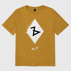 Мужская футболка оверсайз Алиса альбом Ъ