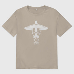 Футболка оверсайз мужская Storm Spirit из Доты 2, цвет: миндальный