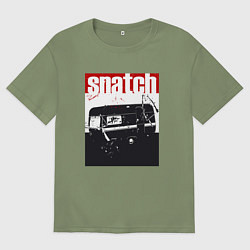 Мужская футболка оверсайз Большой куш Гай Ричи