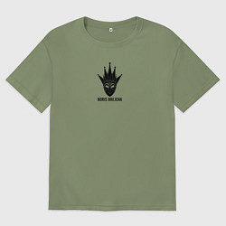 Мужская футболка оверсайз Boris Brejcha Logo