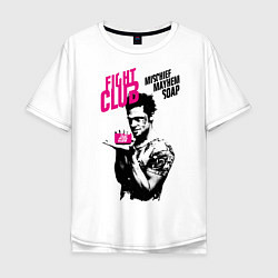 Мужская футболка оверсайз Мыло Тайлера