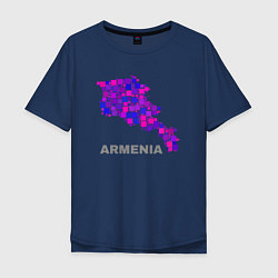 Мужская футболка оверсайз Армения Armenia