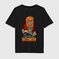 Мужская футболка оверсайз Halloween