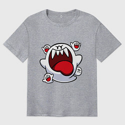 Футболка оверсайз мужская Mario Bu, цвет: меланж