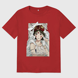Мужская футболка оверсайз Princеss mononoke