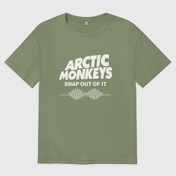 Мужская футболка оверсайз Arctic Monkeys, группа