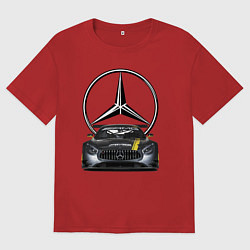 Мужская футболка оверсайз Легендарная гоночная мировая команда