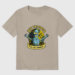 Мужская футболка оверсайз Bendеr