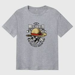 Мужская футболка оверсайз MUGIWARA ONE PIECE ВАН ПИС