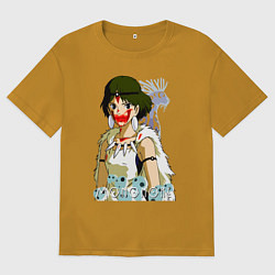 Мужская футболка оверсайз Angry princess